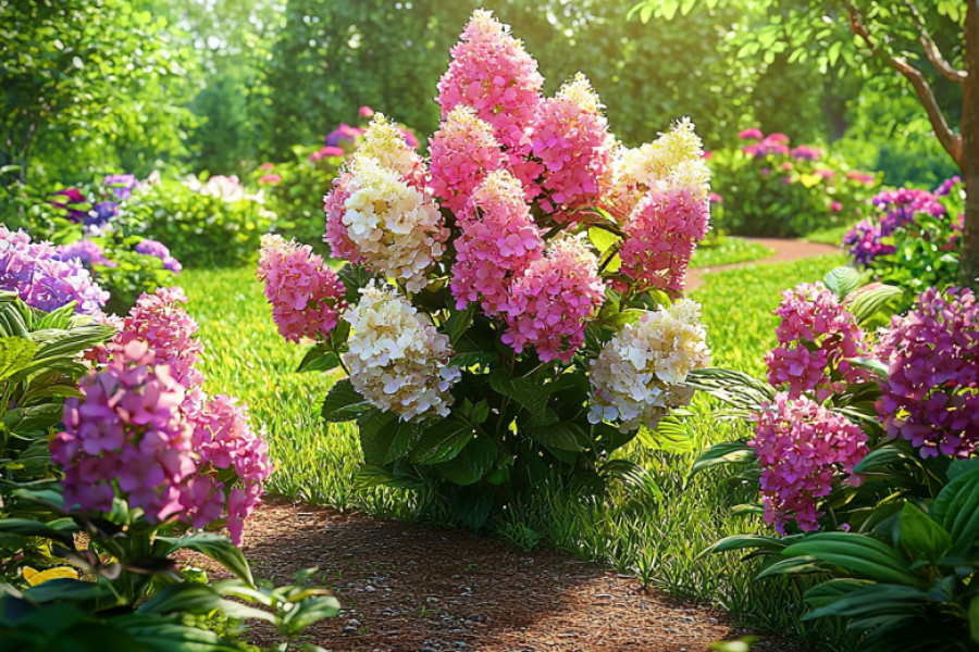 Забудьте о бесформенных кустах: это растение само держит форму шара с сотнями мелких цветков