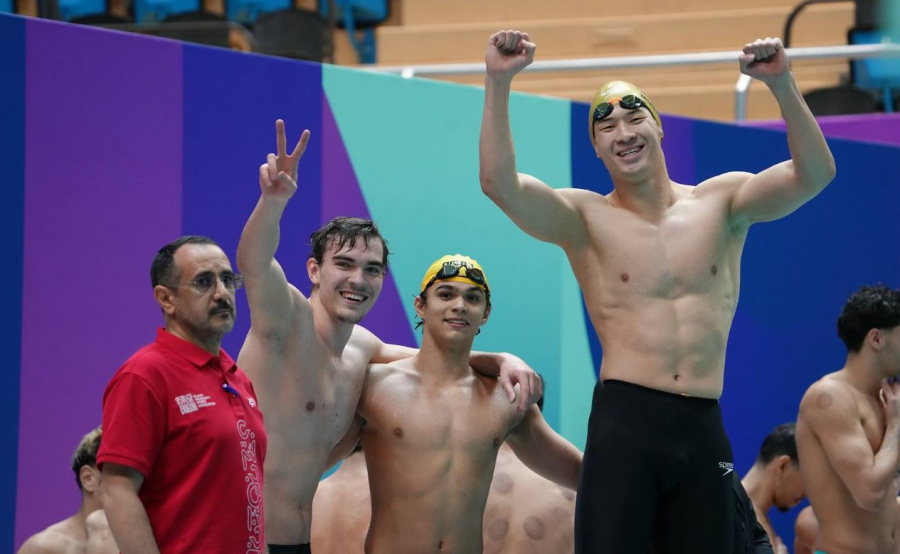 Казахстанские пловцы завоевали очередную награду на Играх исламской солидарности