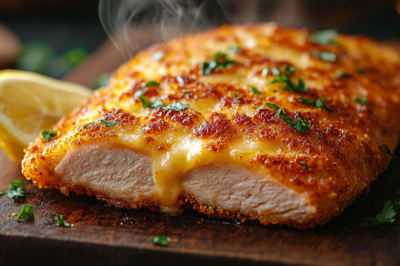 Отбивные из грудки больше не жарю, запекаю в сырном кляре: рецепт нежного, хрустящего шницеля