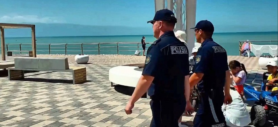Алакөл жағалауында қауіпсіздік күшейтілді
