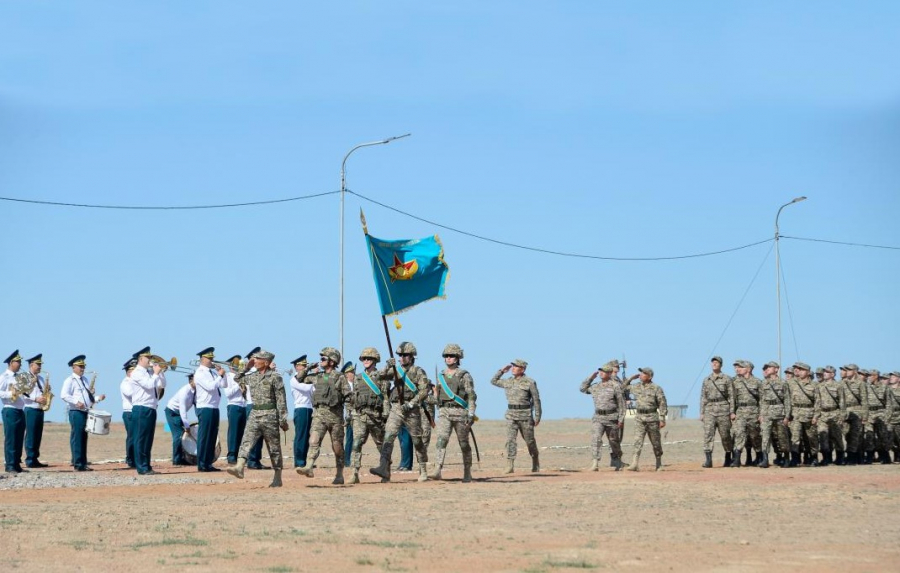 Подготовка мобилизационного резерва на полигоне «Сары-Шаган»