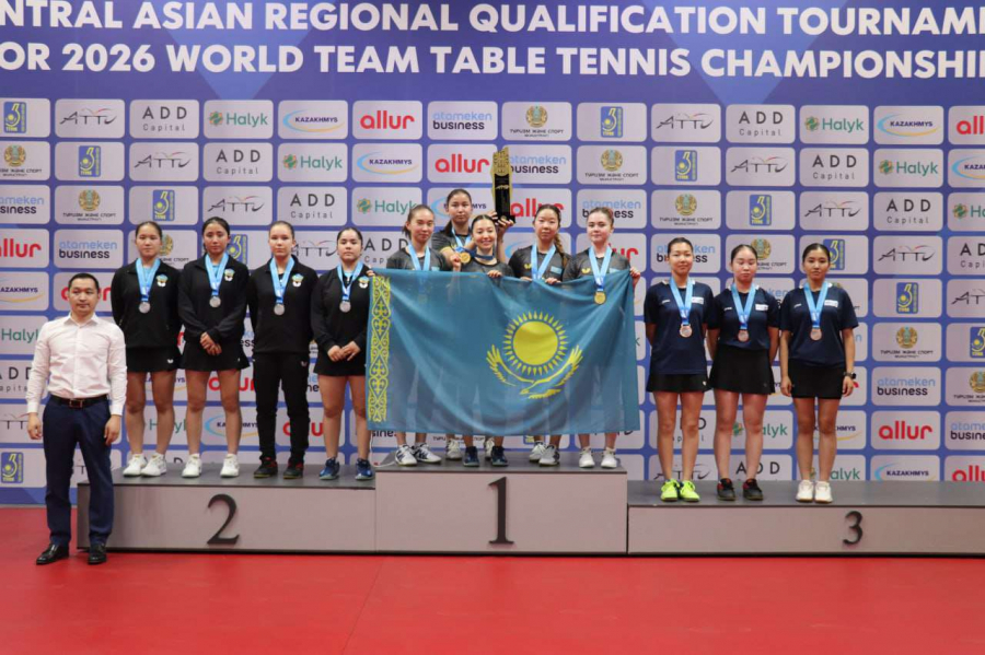 Казахстанцы квалифицировались на чемпионат мира по настольному теннису