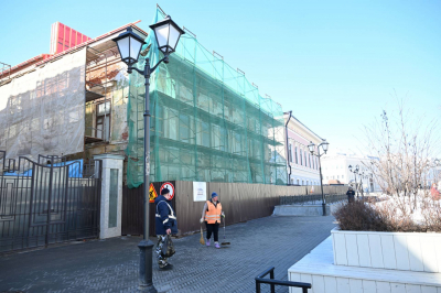 В будущем бутик-отель: один из двух домов купца Щетинкина на Баумана сдадут в этом году