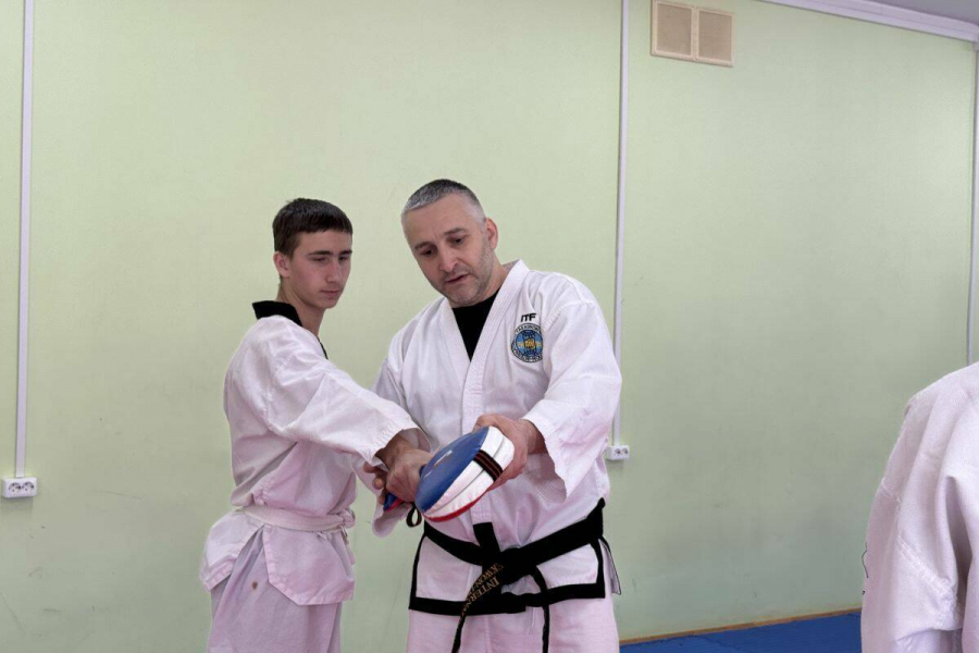 В Раифском спецучилище провели мастер-класс по тхэквондо
