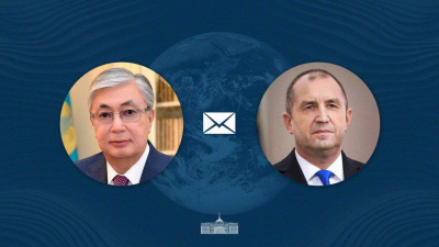 Токаев поздравил Президента Болгарии