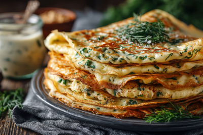 Просто натрите два кабачка, и эти блины станут отличным завтраком и даже ужином: можно в пост