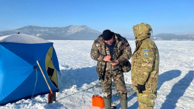 Дирекция нацпарка &quot;Бурабай&quot; обратилась к любителям кататься по льду озер на квадроциклах