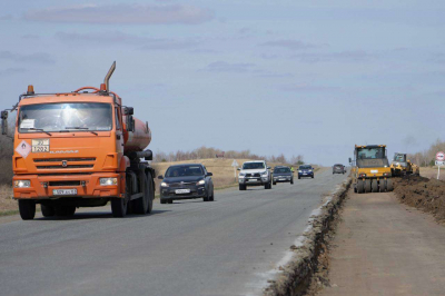 В Акмолинской области появится первая в Казахстане реверсивная дорога