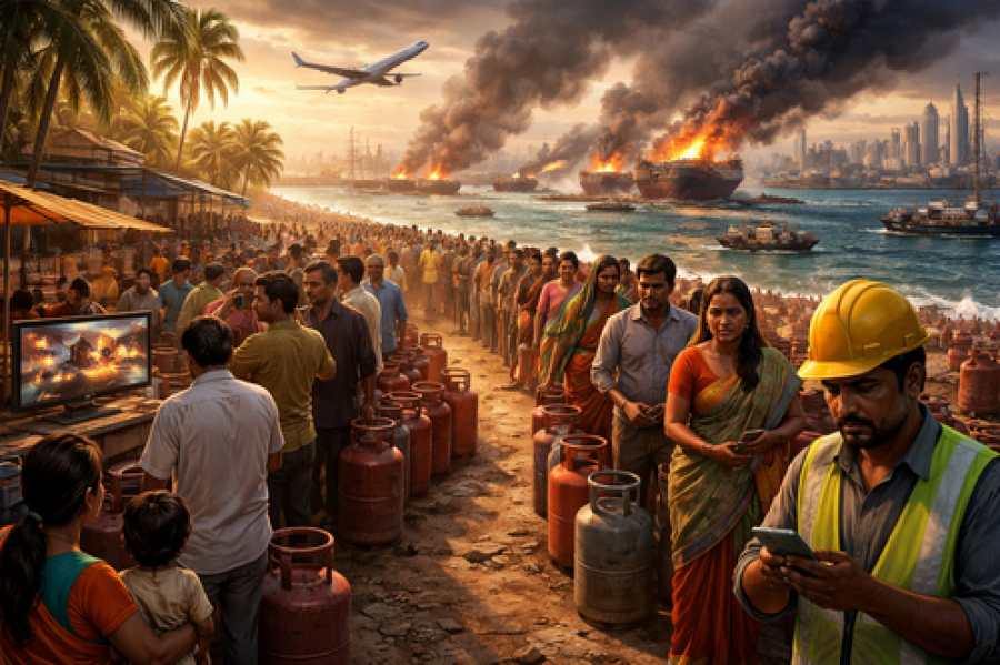 Индия под двойным ударом