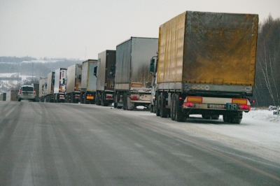 На&nbsp;трассе М7 в&nbsp;Елабужском районе собралась 6-километровая пробка после ДТП