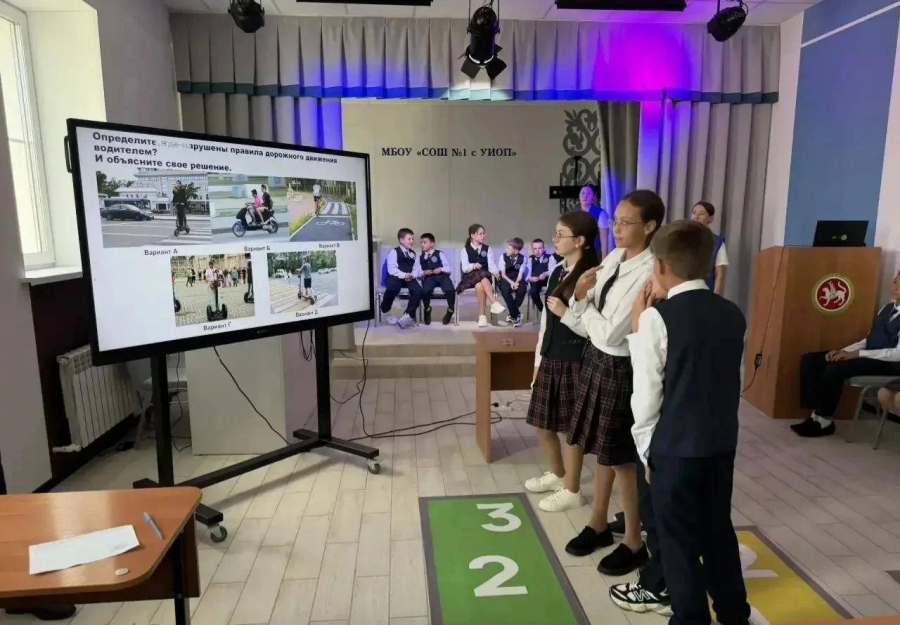 Для школьников Татарстана стартовал курс &laquo;Знаю, соблюдаю ПДД&raquo;