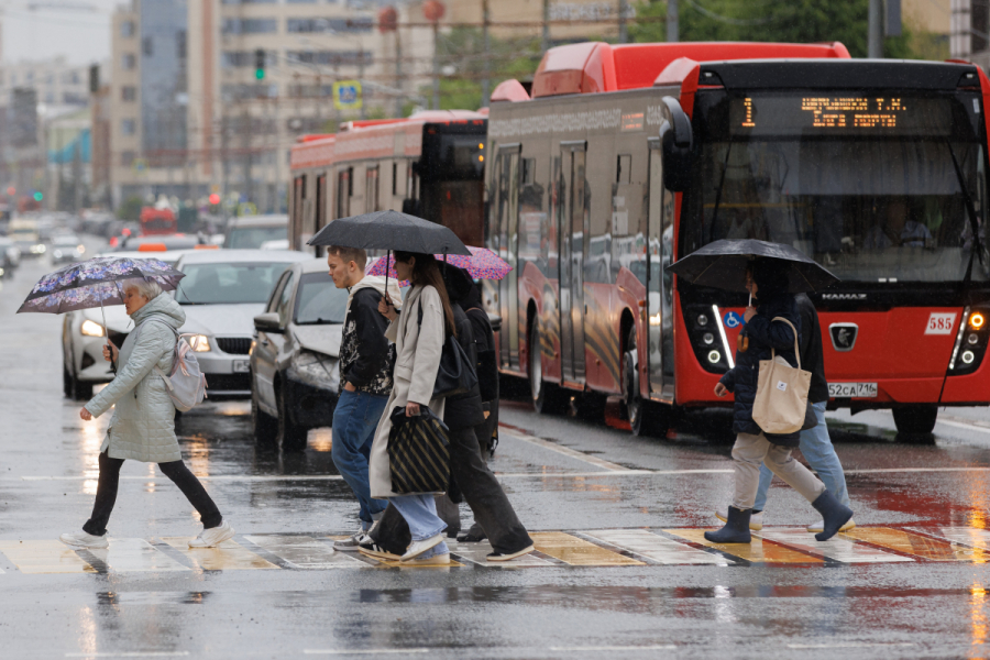 Татарстанцев предупредили о&nbsp;сильном дожде и&nbsp;тумане
