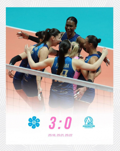 Волейболистки &laquo;Динамо - Ак Барса&raquo; уверенно победили &laquo;Локомотив&raquo;