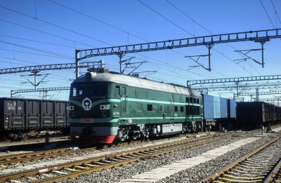 Через КПП Хоргос, с начала 2025 года, прошло более 9000 поездов Китай-Европа