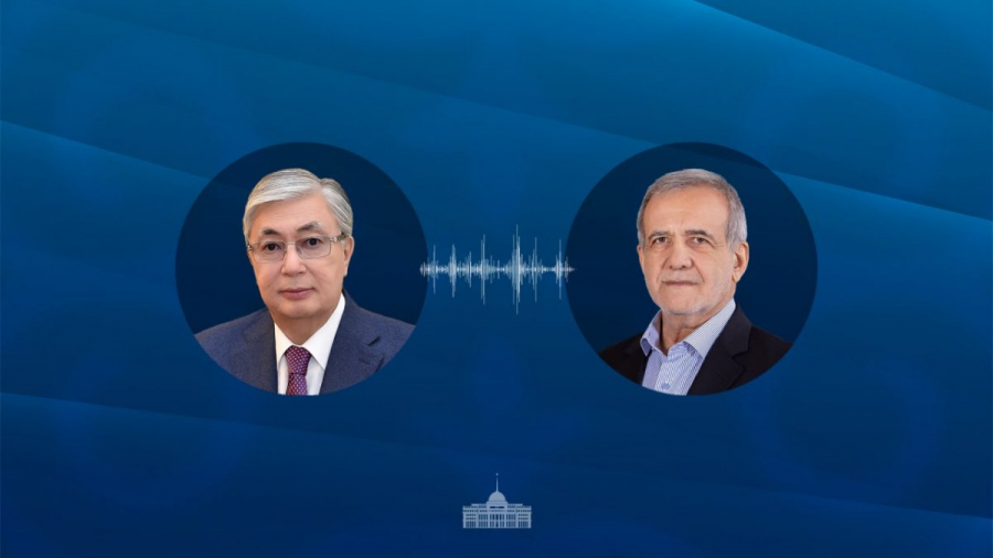 Президенты Казахстана и Ирана обменялись поздравлениями