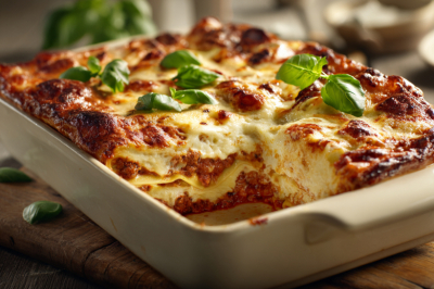 Лазанья для занятых: сочный слоеный пирог из лаваша и готового фарша