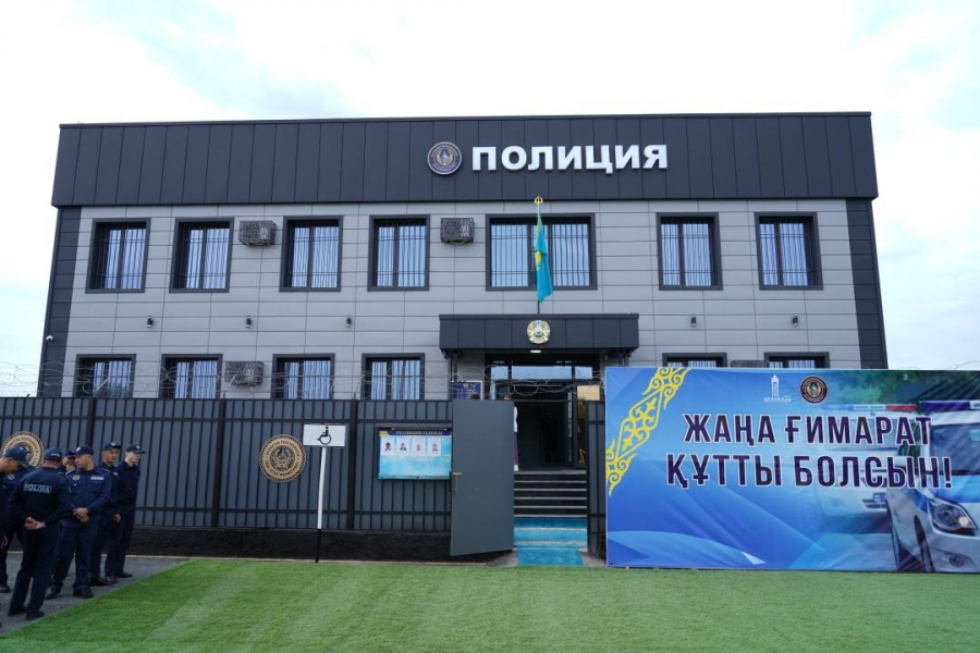 Современное здание полиции открыли в Туркестанской области