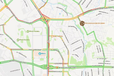 Огромная пробка собралась на Проспекте Победы в Казани из-за ДТП 22/01/2026 &ndash; Новости