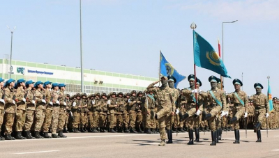 День защитника Отечества празднуют казахстанцы