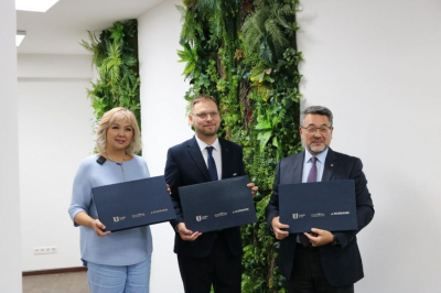 Сотрудничество: Нурбанк, CaspainUniversity и Colvir заключили меморандум