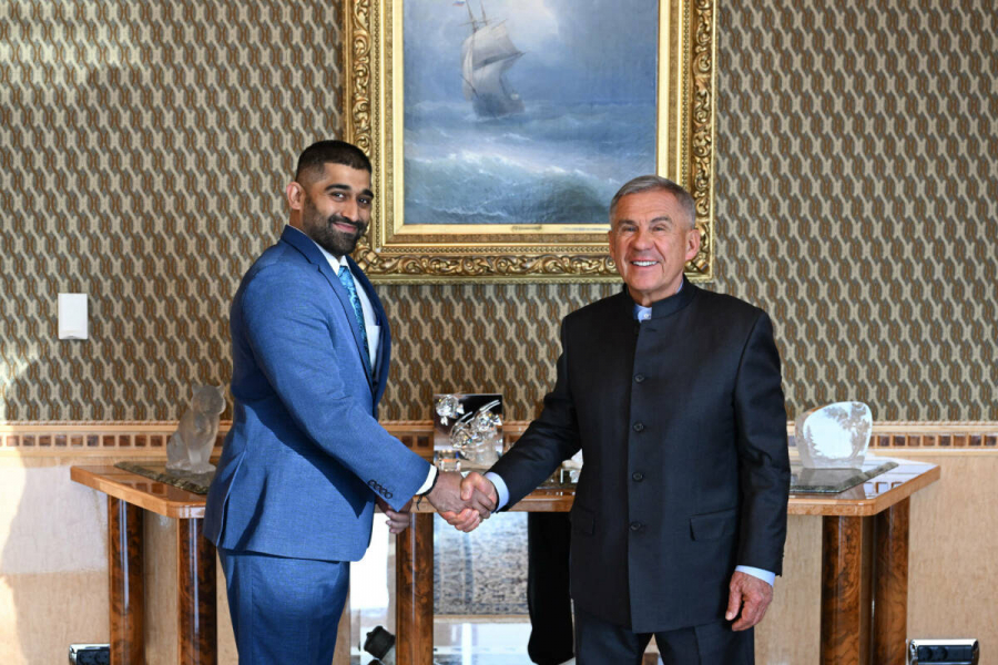 Минниханов: &laquo;Татарстан придает большое значение взаимодействию с Индией&raquo;