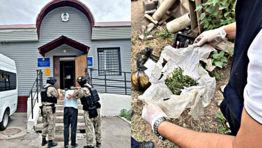 Партию наркотиков и оружия изъяли полицейские у сельчан в ЗКО