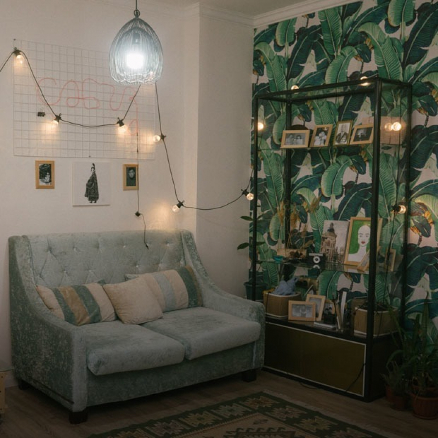 Уютная квартира в бохо-стиле в Астане