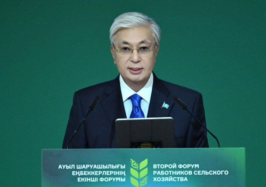 Глава государства выступил на втором Форуме работников сельского хозяйства