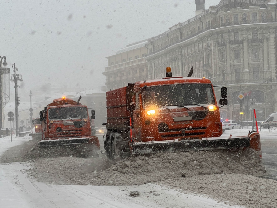 МЧС: В столице ожидается мокрый снег и усиление ветра до 15 метров в секунду